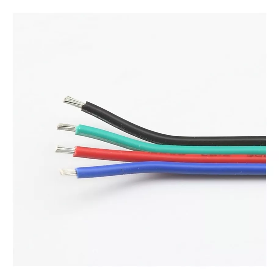 Fio Para Fita Led Rgb 4 Vias