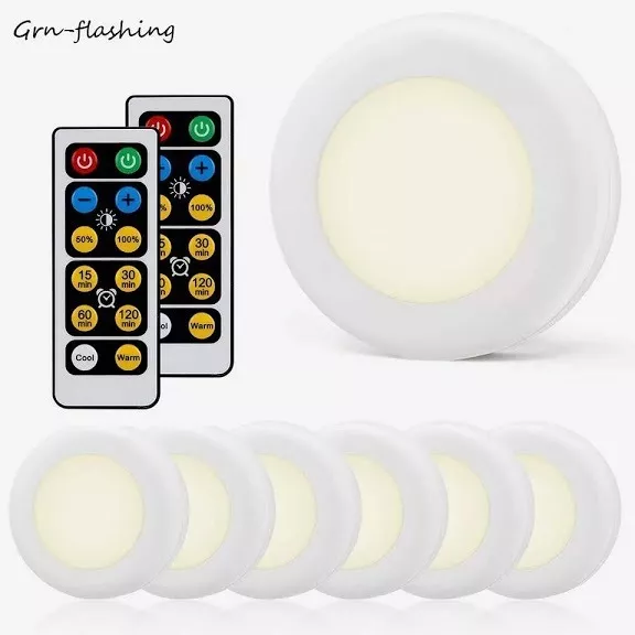 Spot Led a Bateria - kit com 3 + controle